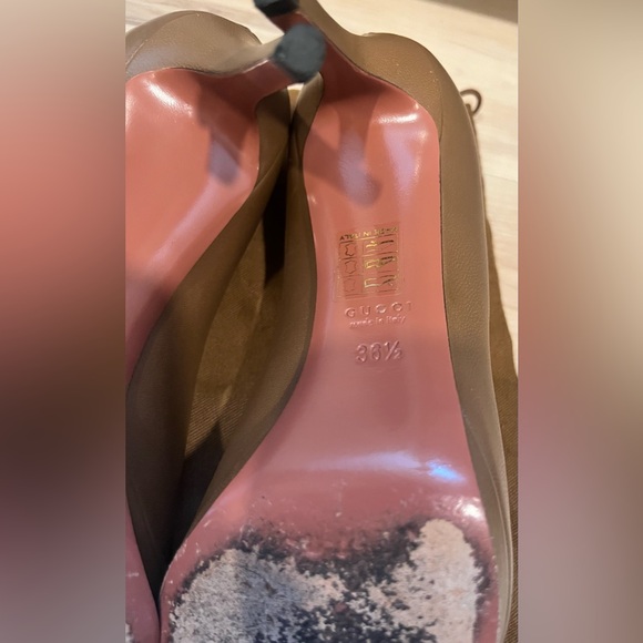 Gucci - Authentic Lamb Skin Leather Heals - Picture 6 of 15